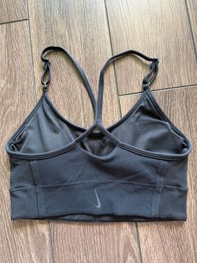 Nike Black Racerback Mesh Sports Bra with Thin Straps. Great condition